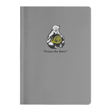 Load image into Gallery viewer, Paperback Journal "Praise the Bear" Grey