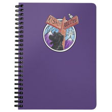 Load image into Gallery viewer, Spiral bound Notebook "Kismett Roulette" Purple