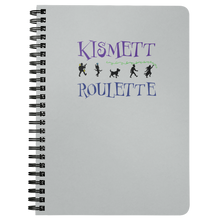Load image into Gallery viewer, Spiral bound Notebook "Kismett Crew" Light Grey