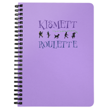 Load image into Gallery viewer, Spiral bound Notebook "Kismett Crew" Lilac