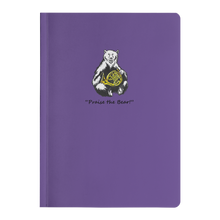 Load image into Gallery viewer, Paperback Journal "Praise the Bear" Purple