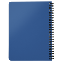Load image into Gallery viewer, Spiral bound Notebook "Kismett Roulette" Blue