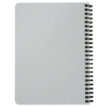 Load image into Gallery viewer, Spiral bound Notebook "Kismett Crew" Light Grey