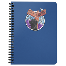 Load image into Gallery viewer, Spiral bound Notebook "Kismett Roulette" Blue