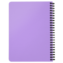 Load image into Gallery viewer, Spiral bound Notebook "Kismett Roulette" Lilac