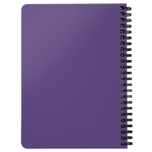Load image into Gallery viewer, Spiral bound Notebook "Kismett Roulette" Purple