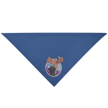 Load image into Gallery viewer, Dog Bandana Blue "Kismett Roulette"