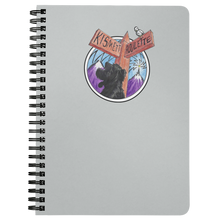 Load image into Gallery viewer, Spiral bound Notebook "Kismett Roulette" Light Grey
