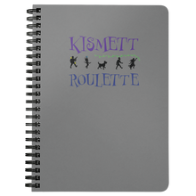 Load image into Gallery viewer, Spiral bound Notebook &quot;Kismett Crew&quot; Grey
