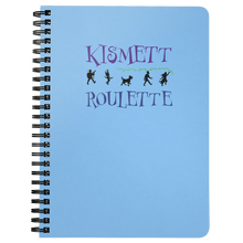 Load image into Gallery viewer, Spiral bound Notebook &quot;Kismett Crew&quot; Light Blue
