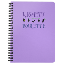 Load image into Gallery viewer, Spiral bound Notebook &quot;Kismett Crew&quot; Lilac
