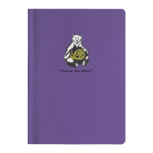 Load image into Gallery viewer, Paperback Journal &quot;Praise the Bear&quot; Purple
