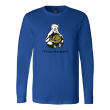 Load image into Gallery viewer, Men&#39;s Long Sleeve Shirt &quot;Praise the Bear&quot;
