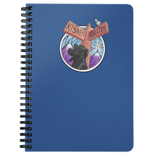 Load image into Gallery viewer, Spiral bound Notebook &quot;Kismett Roulette&quot; Blue
