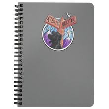 Load image into Gallery viewer, Spiral bound Notebook &quot;Kismett Roulette&quot; Grey
