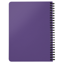 Load image into Gallery viewer, Spiral bound Notebook &quot;Kismett Roulette&quot; Purple
