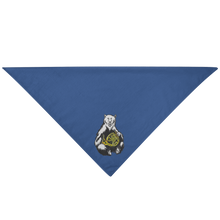 Load image into Gallery viewer, Dog Bandana Blue &quot;Praise the Bear&quot;
