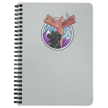 Load image into Gallery viewer, Spiral bound Notebook &quot;Kismett Roulette&quot; Light Grey
